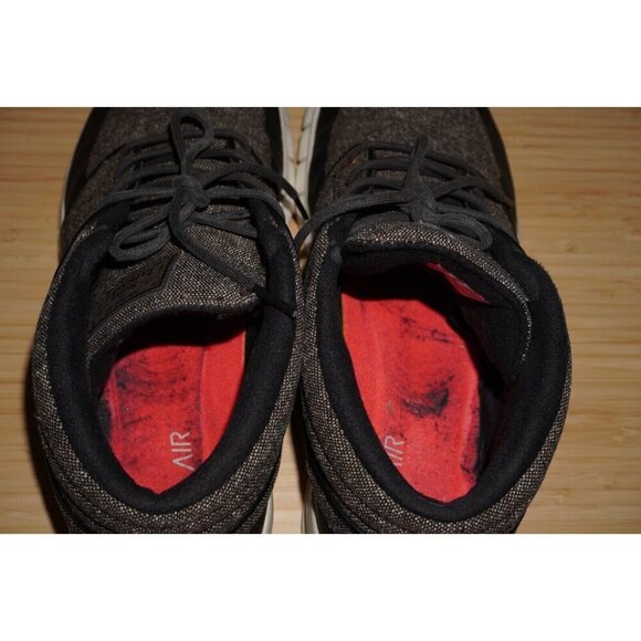 Nike SB Stefan Janoski Max Mid - Tweed Black/Brown - Size 13 - Rare Skate Shoes - Picture 10 of 16